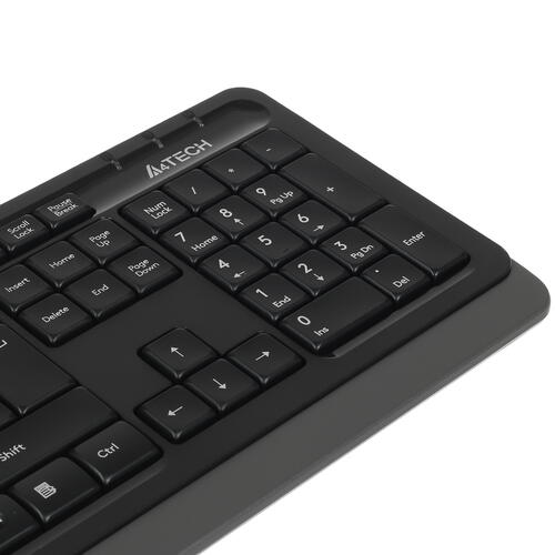Купить клавиатура+мышь  проводная  a4tech fstyler f1010 черный
