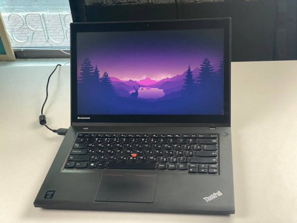 Ноутбук Lenovo T440 i5 4300u, ram 8gb, ssd 120gb, 1600x900, win 10, тачскрин +