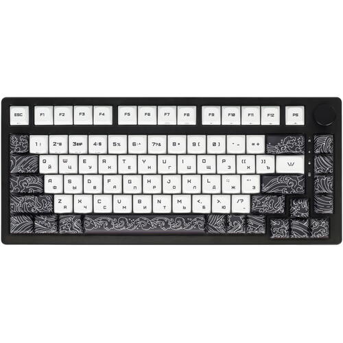 Купить клавиатура проводная+беспроводная ardor gaming patron 75 [ag-zd-pa83gy-bl-hs-g-sub]