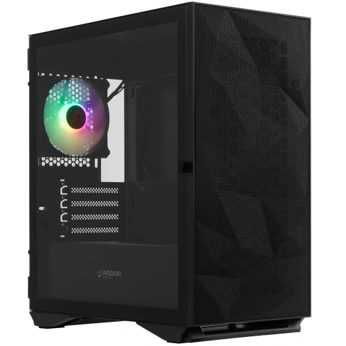 Корпус ARDOR GAMING Rare Minicase MS3 Mesh BG ARGB  черный