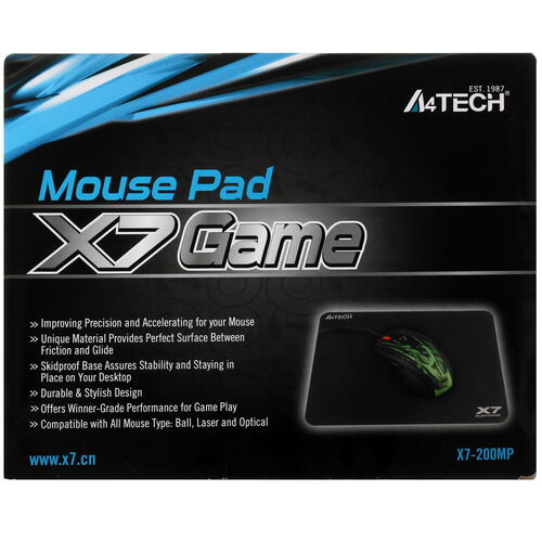 Купить коврик a4tech x7-200mp черный