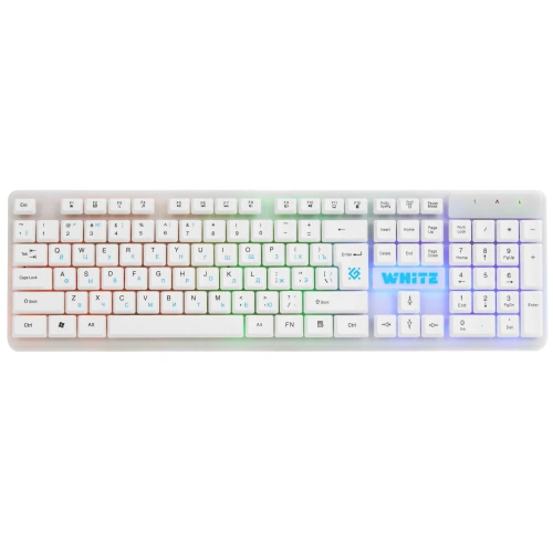 Купить клавиатура проводная defender white gk-172 [45172]