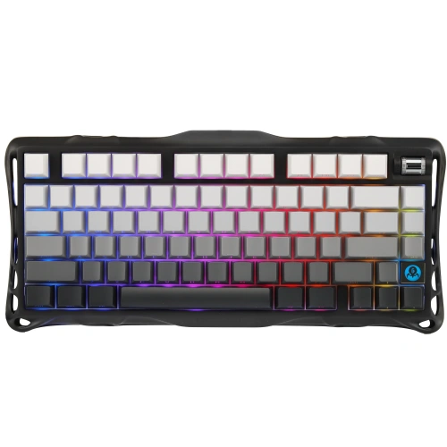 Купить клавиатура проводная + беспроводная gravastar mercury k1 gradient black