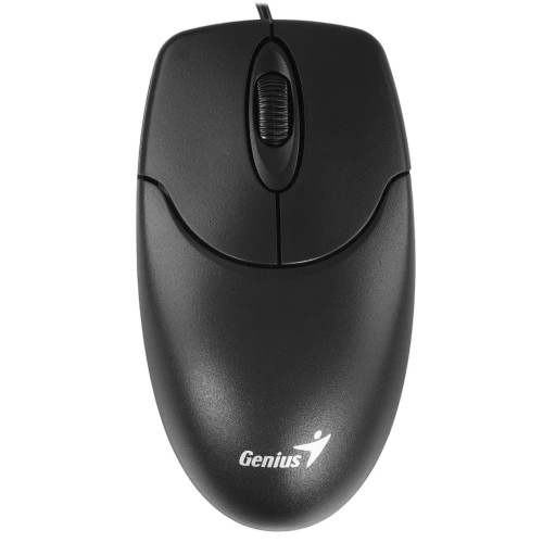 Купить мышь проводная genius netscroll 120 v2  черный
