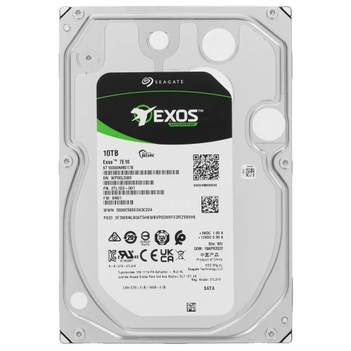 Купить 10 тб жесткий диск seagate exos 7e10 [st10000nm017b]
