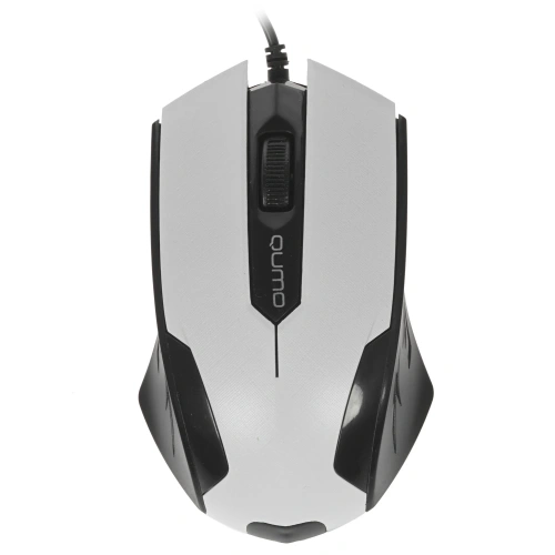 Купить мышь проводная qumo office m14 [24131] белый