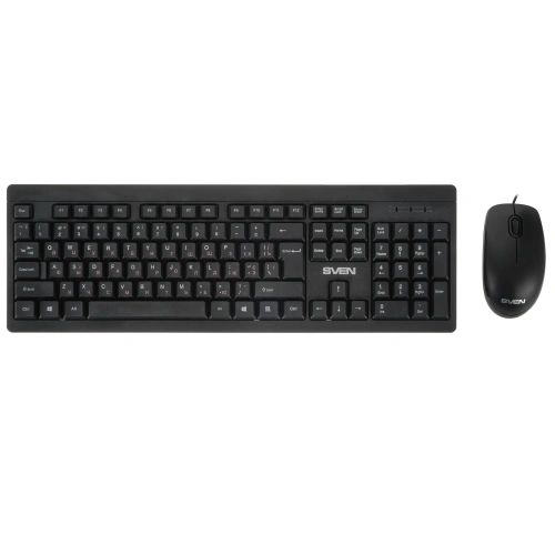 Клавиатура+мышь  проводная  SVEN KB-S320C черный