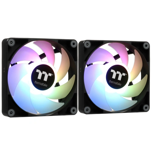 Купить комплект вентиляторов thermaltake ct120 argb black [cl-f149-pl12sw-a]