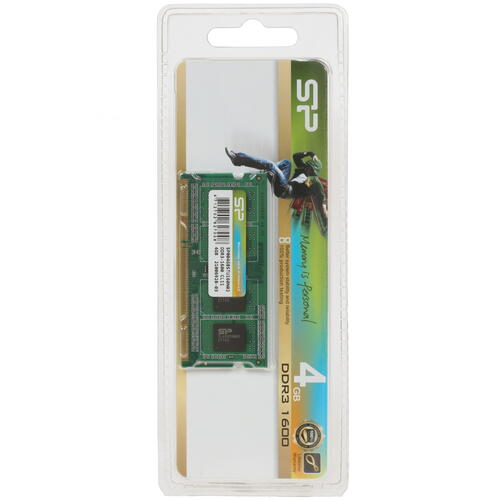 Купить оперативная память sodimm silicon power [sp004gbstu160n02] 4 гб