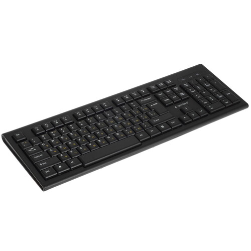 Купить клавиатура+мышь беспроводная   gembird kbs-8002 черный