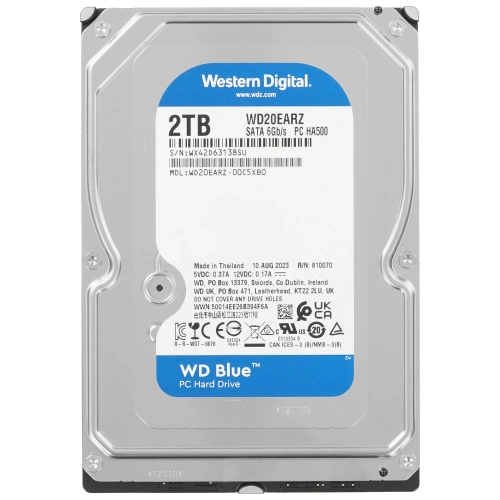 Купить 2 тб жесткий диск wd blue [wd20earz]