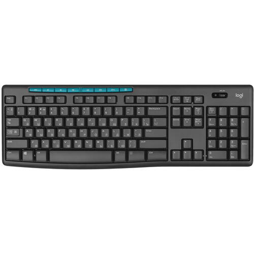 Клавиатура+мышь беспроводная Logitech Wireless Combo MK275 черный