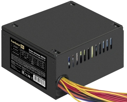 Купить блок питания exegate m550 [ex292282rus] черный