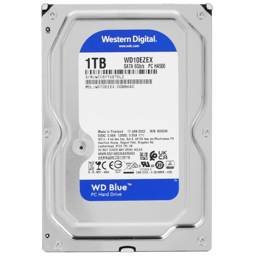 Купить 1 тб жесткий диск wd blue [wd10ezex]