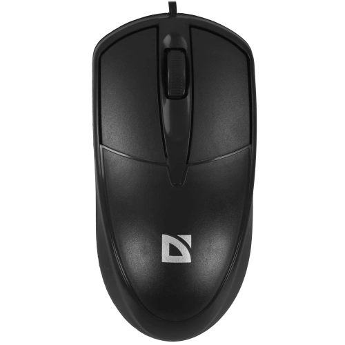 Купить мышь проводная defender mb-989 [52989] черный