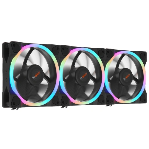 Купить комплект вентиляторов be quiet! light wings 120mm pwm triple pack [bl076]