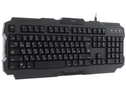 Купить клавиатура проводная defender legion gk-010dl [45010]