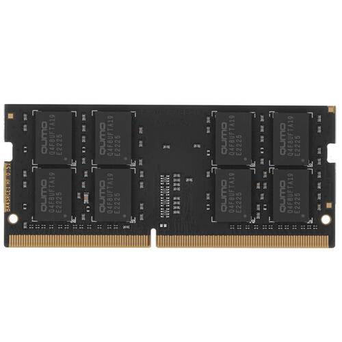 Купить оперативная память sodimm qumo [qum4s-32g3200n22] 32 гб