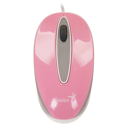 Купить мышь проводная genius dx-mini [31010025403] розовый
