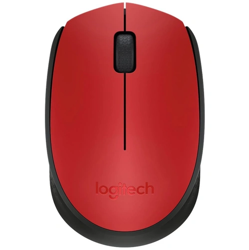 Мышь беспроводная Logitech M171 [910-004641] красный