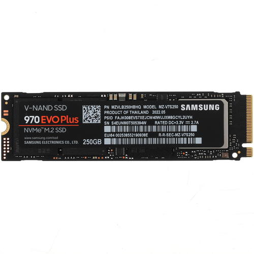 250 ГБ M.2 NVMe накопитель Samsung 970 EVO Plus [MZ-V7S250BW]