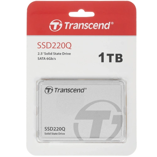 Купить 1000 гб 2.5" sata накопитель transcend 220q [ts1tssd220q]