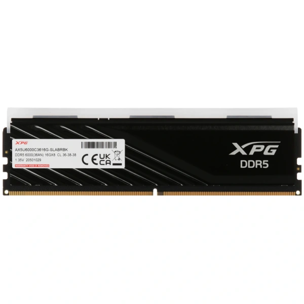 Купить оперативная память adata xpg lancer blade rgb [ax5u6000c3616g-slabrbk] 16 гб