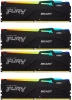 Купить оперативная память kingston fury beast black rgb [kf560c40bbak4-64] 64 гб
