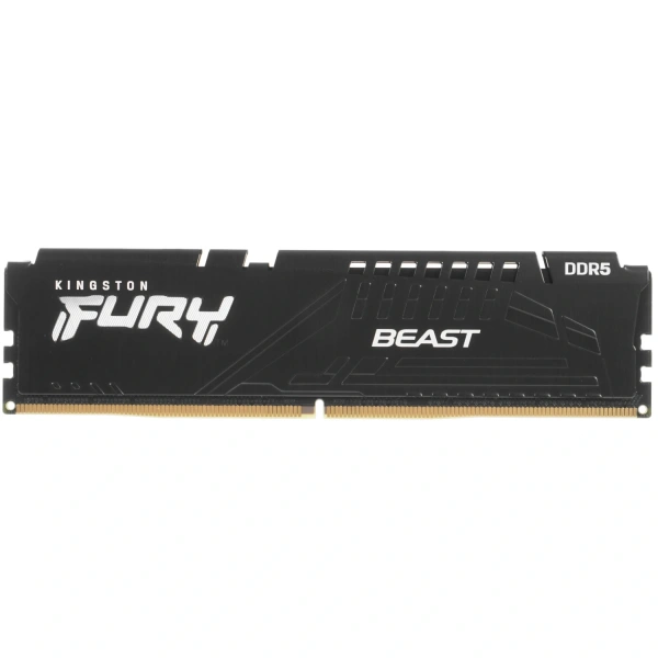 Купить оперативная память kingston fury beast black [kf556c40bb-16] 16 гб