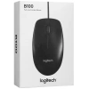 Купить мышь проводная logitech b100 [910-006605] черный