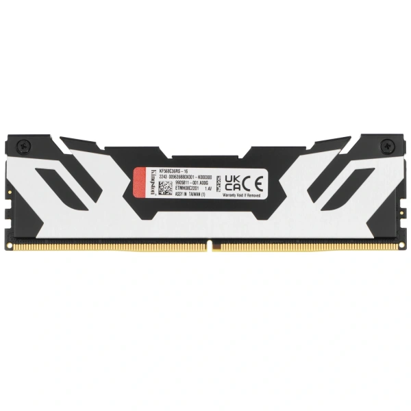 Купить оперативная память kingston fury renegade silver [kf568c36rs-16] 16 гб