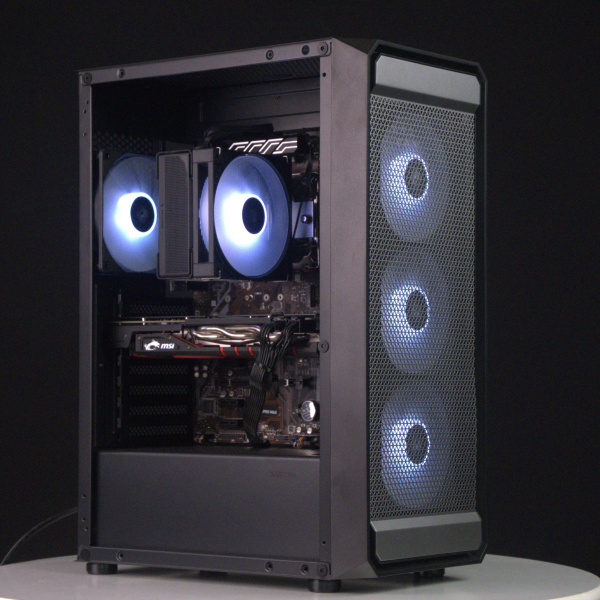 Купить игровой компьютер amd ryzen 7 2700x, r9 380 4gb, ddr4 16gb, ssd 480gb