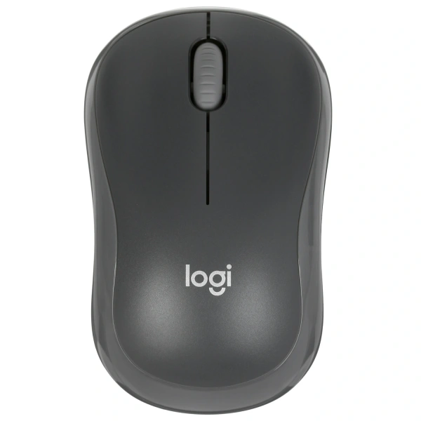 Купить мышь беспроводная logitech m186 [910-004131] серый