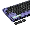 Купить клавиатура проводная дарк проджект x akko 5075s purple