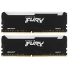 Купить оперативная память kingston fury beast black rgb [kf432c16bb2ak4/64] 64 гб