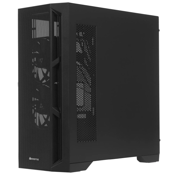 Купить корпус chieftec apex air [ga-01b-m-op] черный