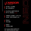 Купить 15.6" ноутбук ardor gaming neo n15-i5nd412 черный