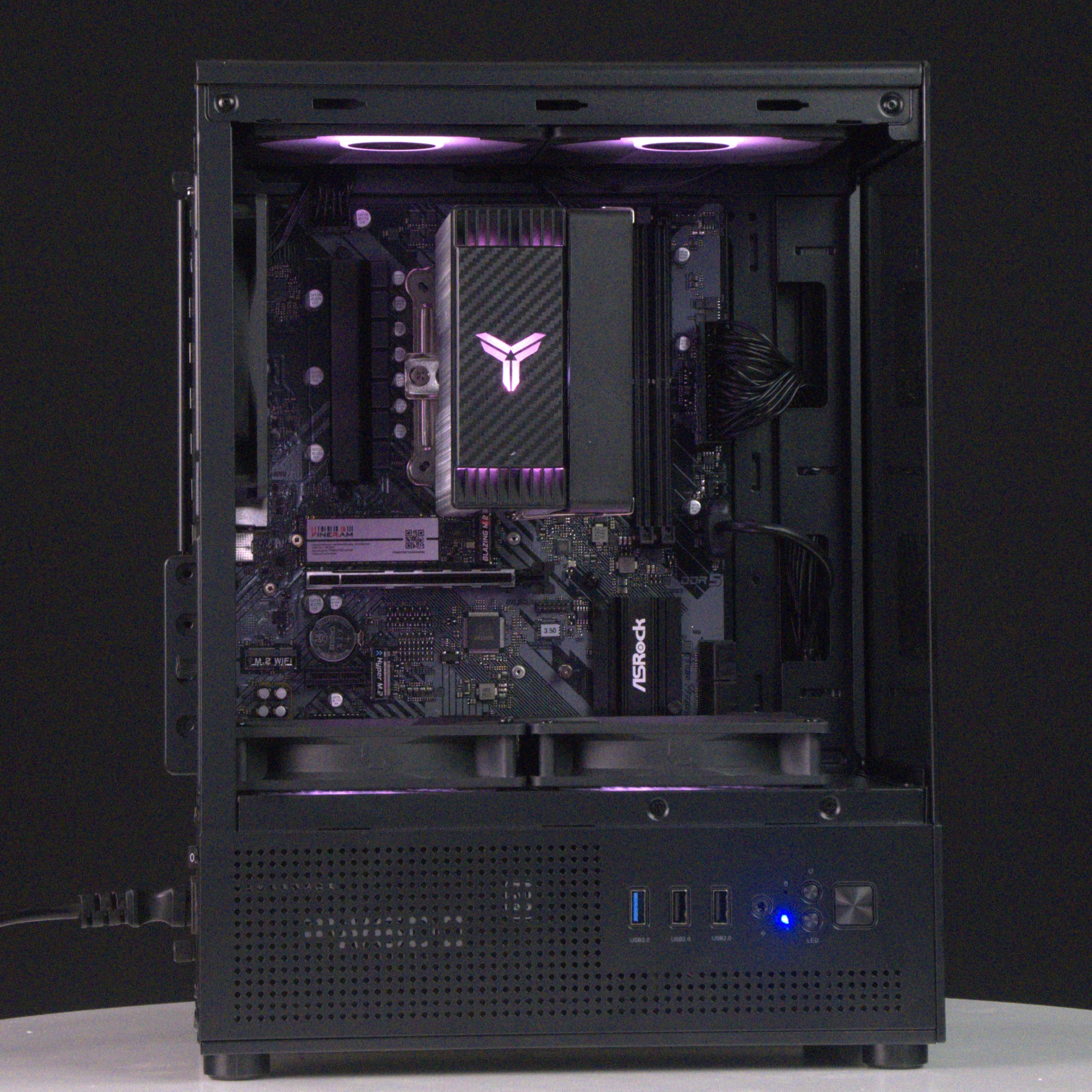 Купить офисный компьютер amd ryzen 5 8500g, amd radeon 740m, ddr5 32gb, ssd 1000, k36