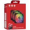 Купить комплект реверсных вентиляторов adata xpg vento r 120 argb pwm [ventor120argbpwm3c-bkcww]