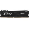 Купить оперативная память kingston fury beast black [kf436c18bb/16] 16 гб
