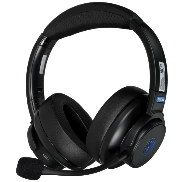 Купить беспроводные/проводные наушники sades sa-202 runner черный