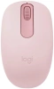 Купить мышь беспроводная logitech m196 [910-007461] розовый