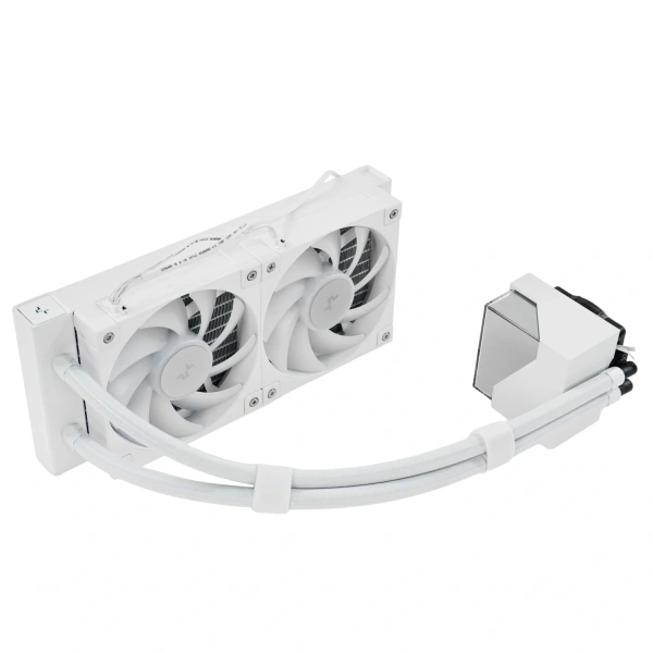 Купить система охлаждения deepcool lt240 wh argb