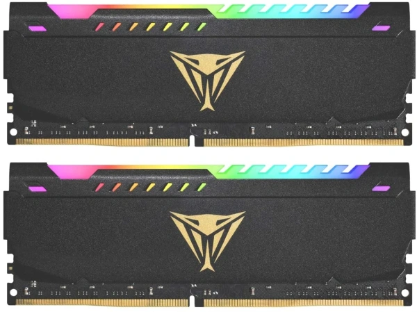Купить оперативная память patriot viper steel rgb [pvsr416g320c8k] 16 гб