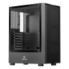 Купить корпус xastra a301 [a301-bk-fc120frgb-4f-gl] черный