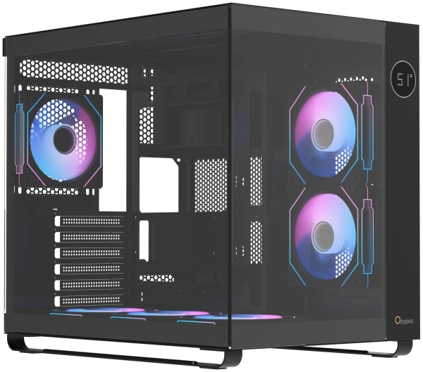 Купить корпус ocypus iota c70 argb [iota-c70-bkd600xx-gl] черный