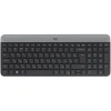 Купить клавиатура+мышь беспроводная   logitech slim wireless desktop mk470 черный