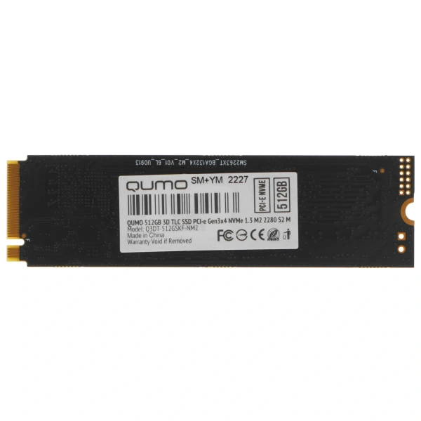 Купить 512 гб m.2 nvme накопитель qumo novation [q3dt-512gskf-nm2]