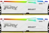 Купить оперативная память kingston fury beast white rgb [kf552c40bwak2-32] 32 гб