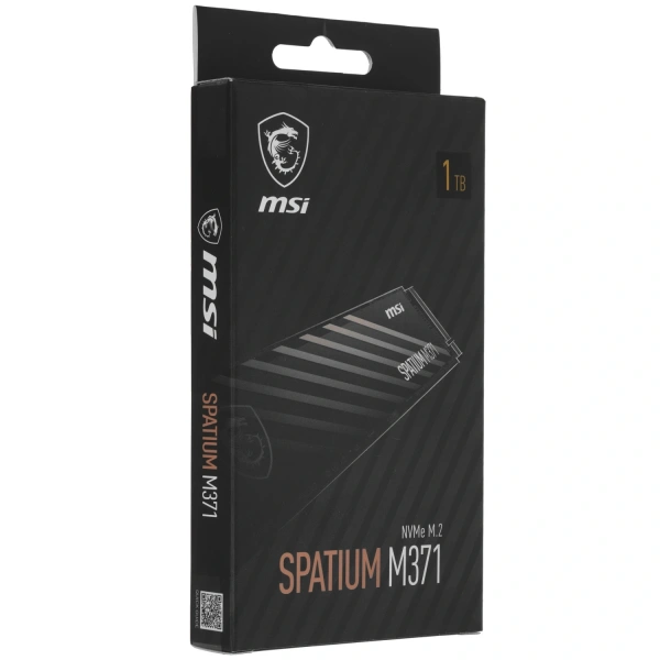 Купить 1000 гб m.2 nvme накопитель msi spatium m371 [s78-440l870-p83]
